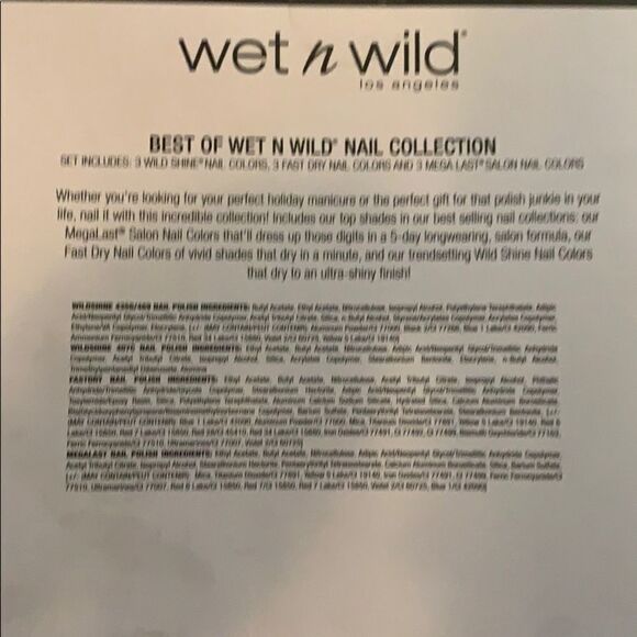 Wet n wild megalast fast dry wild shine nail set - Picture 2 of 3